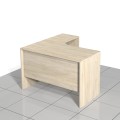Biurko narożne 120 x 120 x 75h cm MF-BN-A01P (prawe)