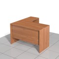 Biurko narożne 120 x 120 x 75h cm MF-BN-A01P (prawe)
