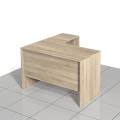 Biurko narożne 120 x 120 x 75h cm MF-BN-A01P (prawe)
