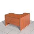 Biurko narożne 120 x 120 x 75h cm MF-BN-A01L (lewe)
