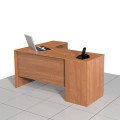 Biurko narożne z dostawką z szufladami SARA-ZB01P (prawe)