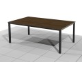 Stół biurowy konferencyjny 200 x 120 x 75h cm MAT-RK12
