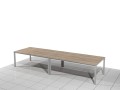 Stół biurowy konferencyjny 400 x 120 x 75h cm MAT-ZK02