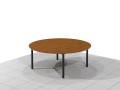 Okrągły stół konferencyjny o średnicy 200 cm KOLA-K20