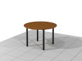 Okrągły stół konferencyjny o średnicy 120 cm KOLA-K12
