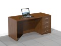 Biurko gabinetowe VEGA-MFS (prawe)