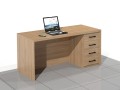 Biurko gabinetowe VEGA-MFS (prawe)