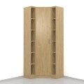 Szafa narożna Abe-N01 222h x 90 x 90 x 38 cm