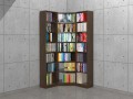 Regał na książki narożny MF-NA-02