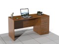 Biurko pracownicze z szufladami BEL-S1 (prawe).