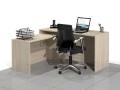 Duże biurko komputerowe narożne SADA-B (lewe).