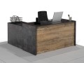 Biurko z dostawką - narożne SADA-A1 (prawe).