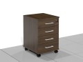 Pomocnik z szufladami na zamek centralny 65h x 45 x 50 cm OBOK-A2