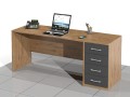 Biurko z dostawką Elam-MF-PS