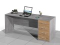 Biurko z dostawką Elam-MF-PS