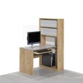 Biurko komputerowe z regałem COM-CR1