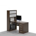 Biurko komputerowe z regałem COM-SR2