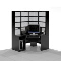 Biurko komputerowe z regałem COM-NR2 (lewe).