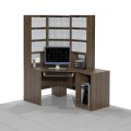 Biurko komputerowe z regałem COM-NR3 (prawe).
