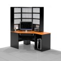 Biurko komputerowe z regałem COM-NR3 (prawe).