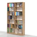 Regał na książki 200 x 120 x 25 cm MFK-06