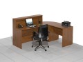 Biurko recepcyjne narożne: Linda-RCD (prawe)