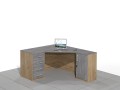 Duże biurko narożne LIAM-NRCA (wersja lewa).