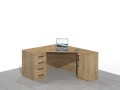 Duże biurko narożne LIAM-NRCA (wersja lewa).