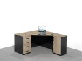 Duże biurko narożne LIAM-NRCA (wersja lewa).