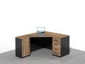Duże biurko narożne LIAM-NRCA (wersja prawa).