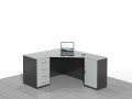 Duże biurko narożne LIAM-NRCA (wersja lewa).