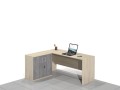 Biurko narożne BLOCK-ND (lewe).