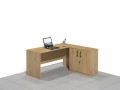 Biurko narożne BLOCK-ND (prawe).