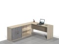 Biurka narożne BLOCK-NF (lewe).