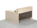Biurka narożne z nadstawką BLOCK-NDN (prawe).