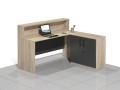Biurka narożne z nadstawką BLOCK-NDN (prawe).