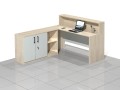 Biurka narożne z nadstawką BLOCK-NEN (lewe).