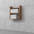 Półka wisząca na książki 70h x 60 x 25 cm MFPW-D01