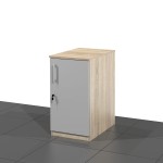 Dostawka z drzwiami do biurka 75h x 40 x 60 cm MF-MOD-D2P (prawa)