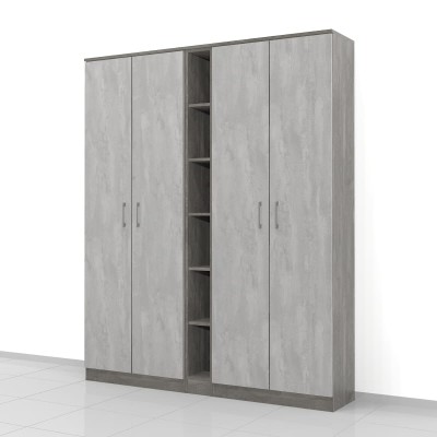 Duża Szafa Biurowa z półkami  Abe-A02 222h x 180 x 38 cm 