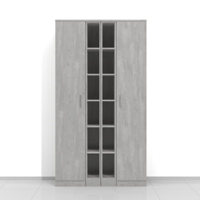 Duża Szafa Biurowa z półkami  Abe-A05 222h x 120 x 38 cm