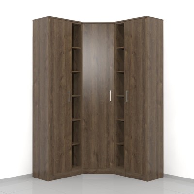 Szafa narożna  Abe-N03 222h x 130 x 130 x 38 cm