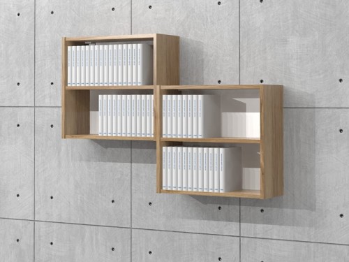 Dwie półki wiszące na książki MFPW-A02