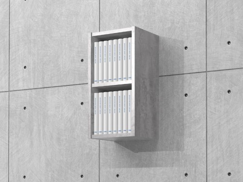 Półka wisząca na książki 56h x 29 x 25 cm MFPW-C01