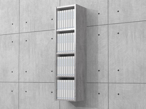 Półka wisząca na książki 109h x 29 x 25 cm MFPW-C03