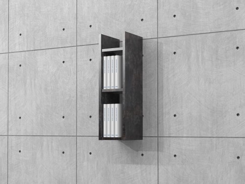 Półka wisząca na książki 70h x 20 x 25 cm MFPW-D03