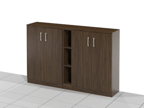 Szafa z półkami Abe-B03 117h x 180 x 38 cm