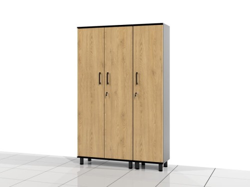 Szafy na nóżkach komplet 190h x 120 x 38 cm NEL-KA15