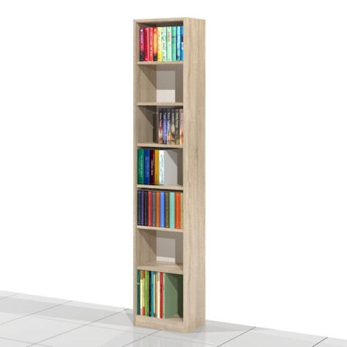 Regał na książki 200 x 40 x 25 cm MFK-02