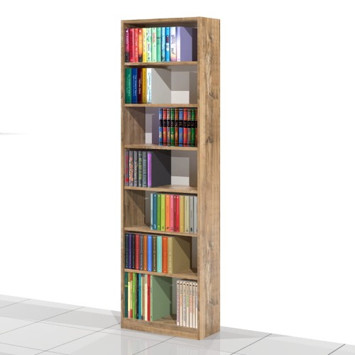 Regał na książki 200 x 60 x 25 cm MFK-03